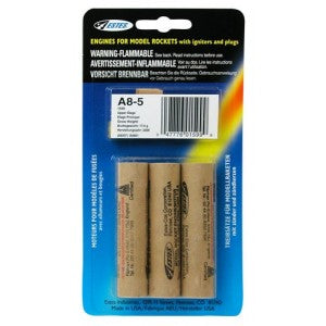 Estes Rockets 10036 A8-5 STD ENG 18MM-PO BAG