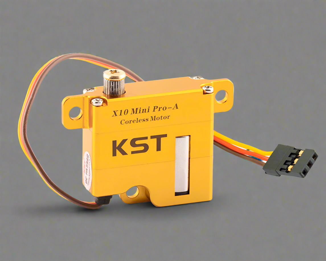 KST X10 Mini Pro-A Wing Servo - 8Kg (111 oz in), 0.08sec - Wide Voltage