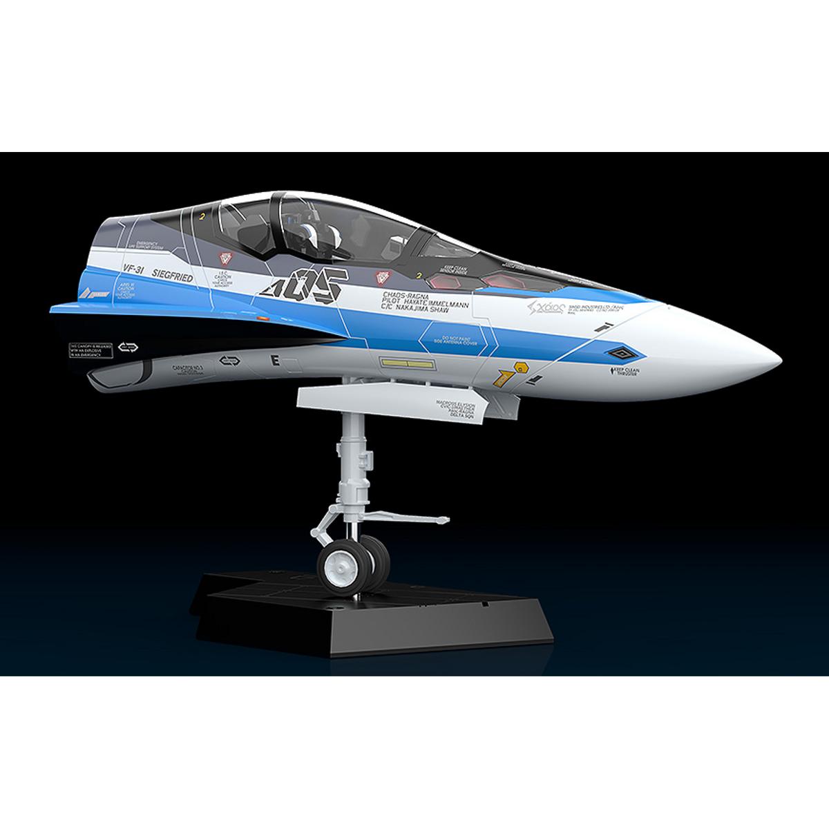 Good Smile Company Macross Delta Series Plamax MF-56: Minimum Factory Fighter Nose Collection VF-31J (Hayate Immelman's Fighter) 1/20 Scale Model Kit