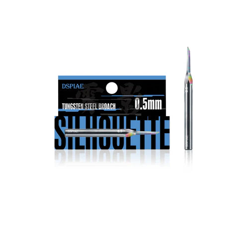 DSPIAE YPB-05 Precision Tungsten Steel Push Broach 0.5mm