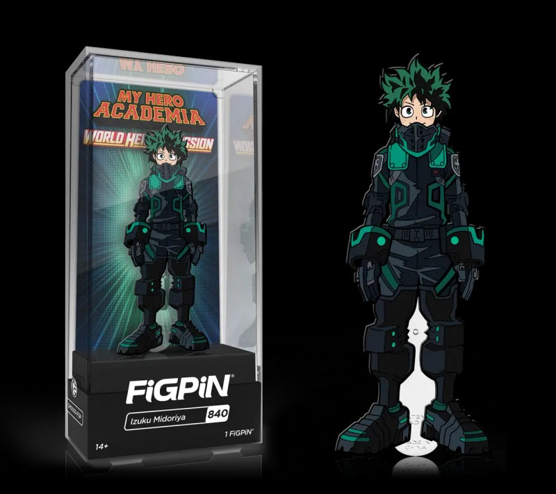 FiGPiN My Hero Academia World Heroes Mission, Izuku Midoriya (840-WS)