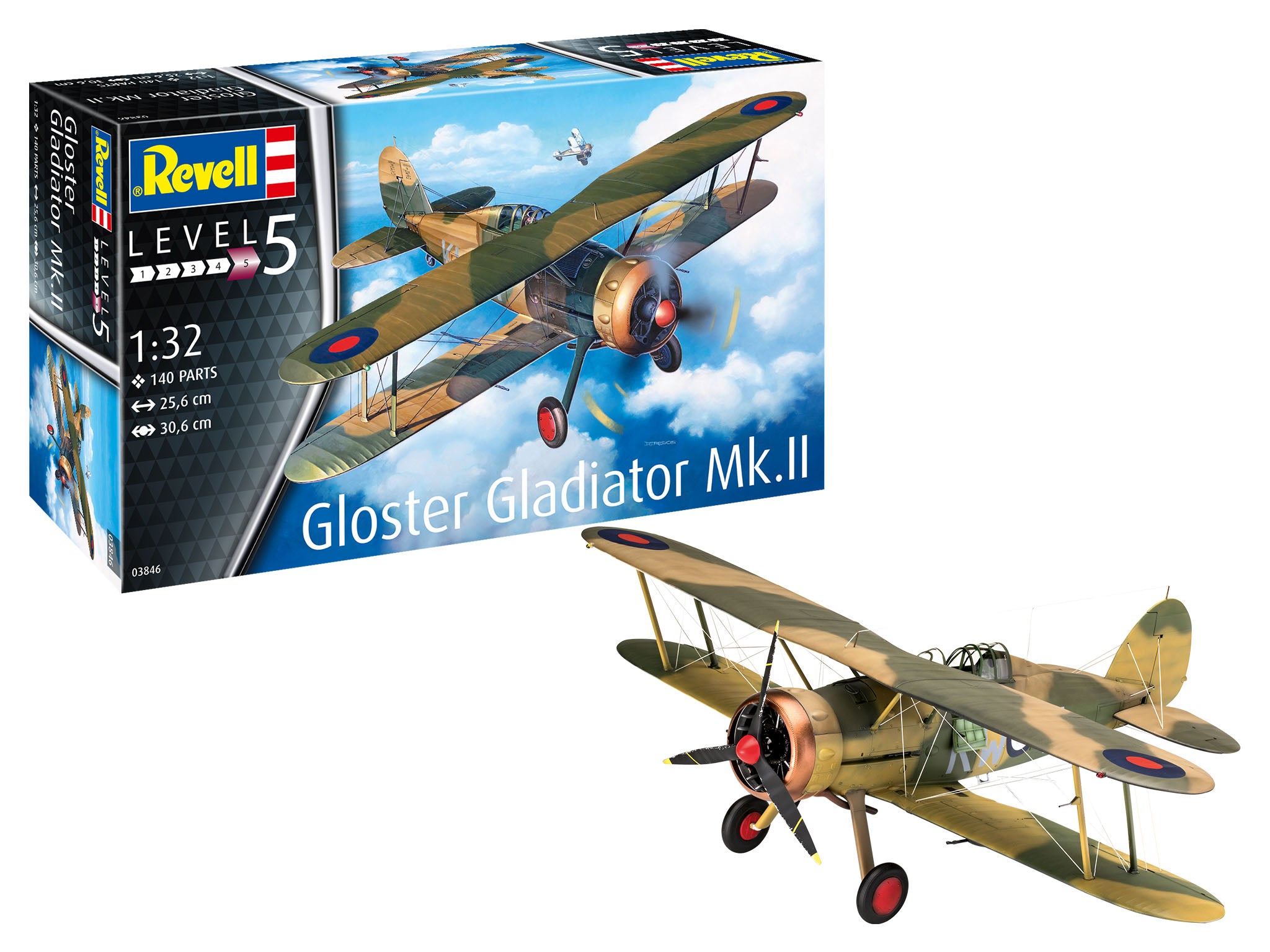 Revell 03846 Gloster Gladiator Mk. II 1:32