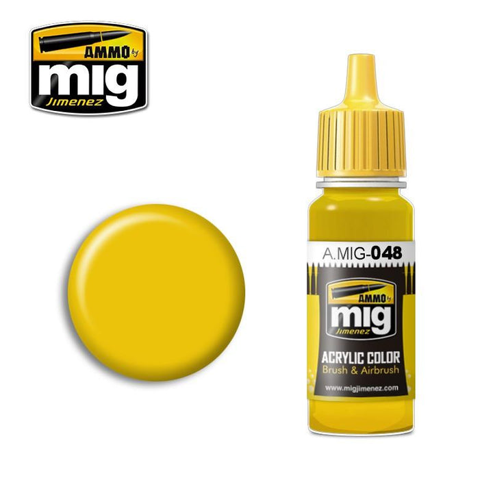 Ammo Mig 0048 YELLOW ACRYLIC