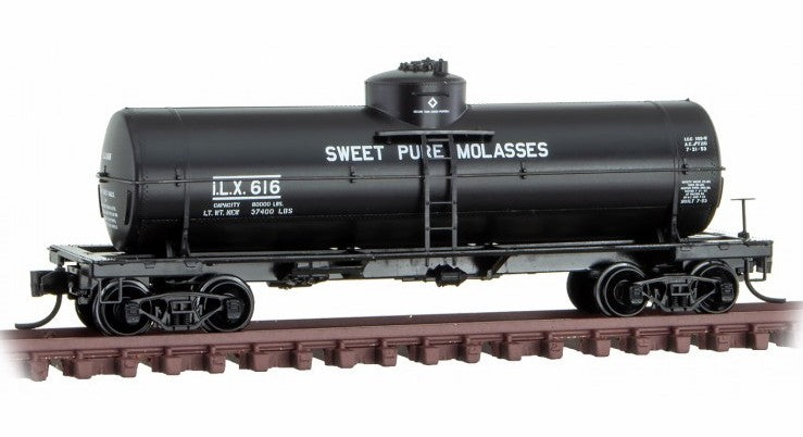 Micro-Trains Z 53000560 39' Single Dome Tank Car, Sweet Pure Molasses #616