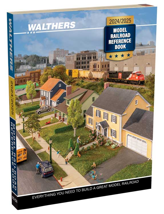 Walthers Publications 913-224 Walthers Model Railroad Reference Book -- 2024 - 2025 Edition