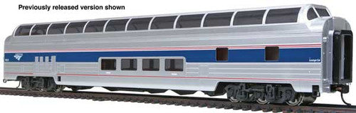 Walthers Proto HO 14604 85' Budd Great Dome, Lighted, Amtrak Ph VI with Decal