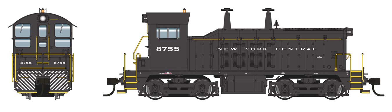 PREORDER WalthersProto 920-50507 HO EMD NW2 Phase V - Standard DC -- New York Central #8755