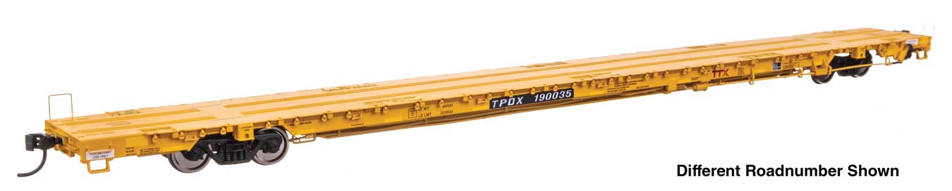 PREORDER Walthers Proto HO 920-104632 89' Greenbrier TTX 110-Ton Flatcar, TTX TPDX Military Use #190097