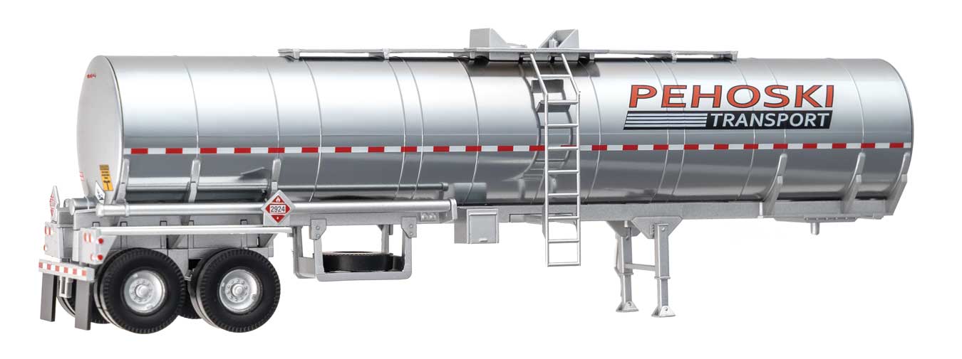 Walthers SceneMaster HO 949-12351 Chemical Tank Trailer, Pehoski Transport