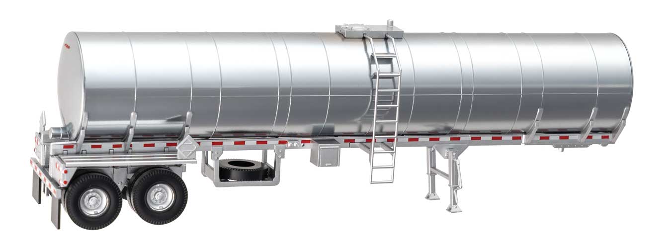 Walthers SceneMaster HO 949-12356 Food Grade Tank Trailer, Painted Unlettered