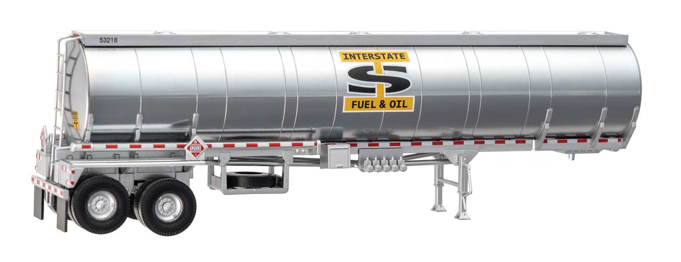 Walthers SceneMaster HO 949-12357 Petroleum Tank Trailer, Interstate Fuel & Oil