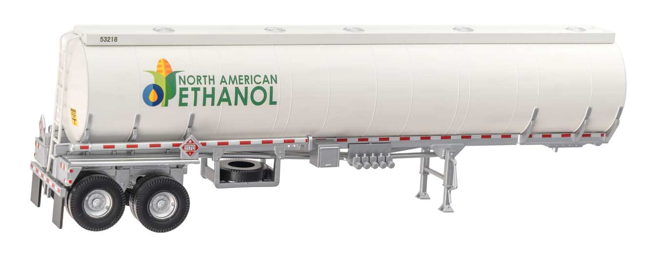 Walthers SceneMaster HO 949-12359 Petroleum Tank Trailer, North American Ethanol