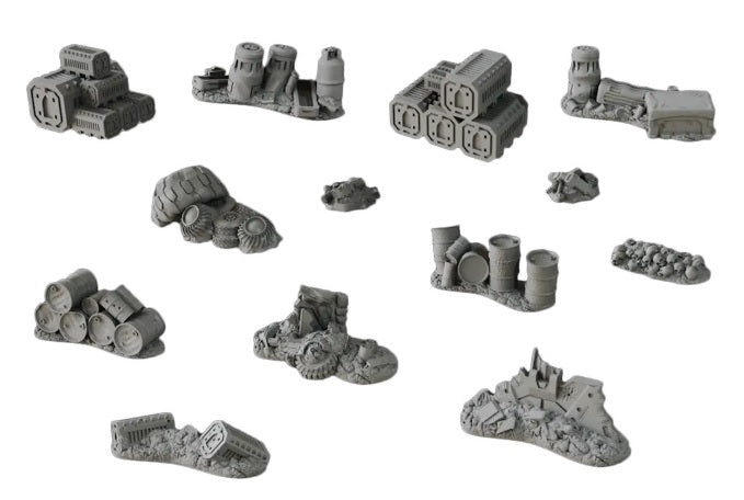 TerrainCrate: Sci-fi Scatter