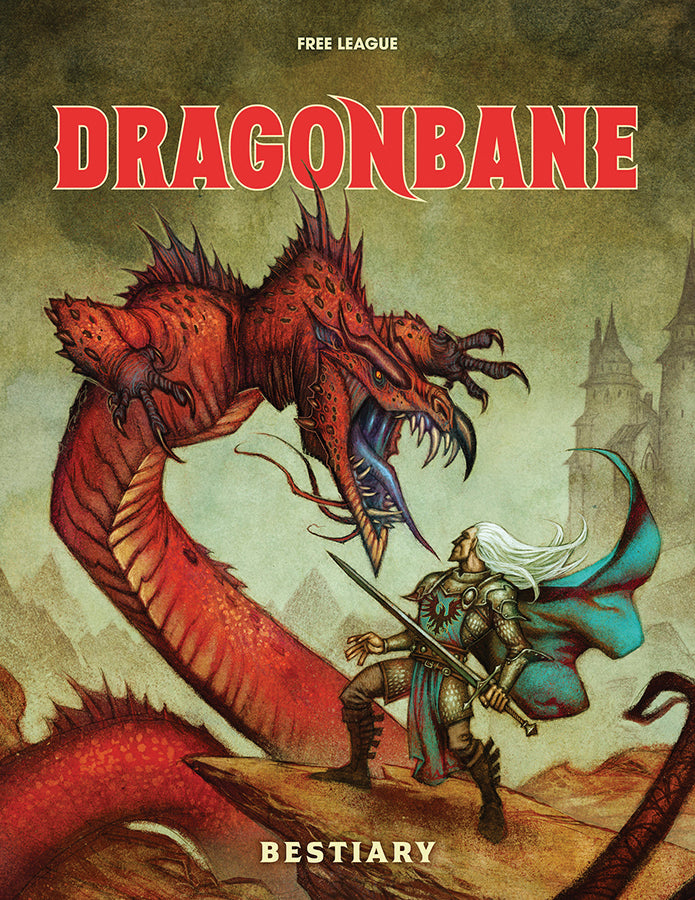 Dragonbane RPG: Bestiary (Hardcover)