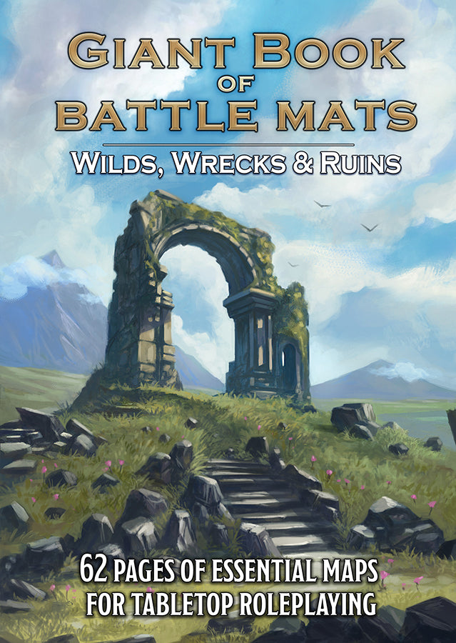 Big Book of Battle Mats: Wilds Wrecks & Ruins