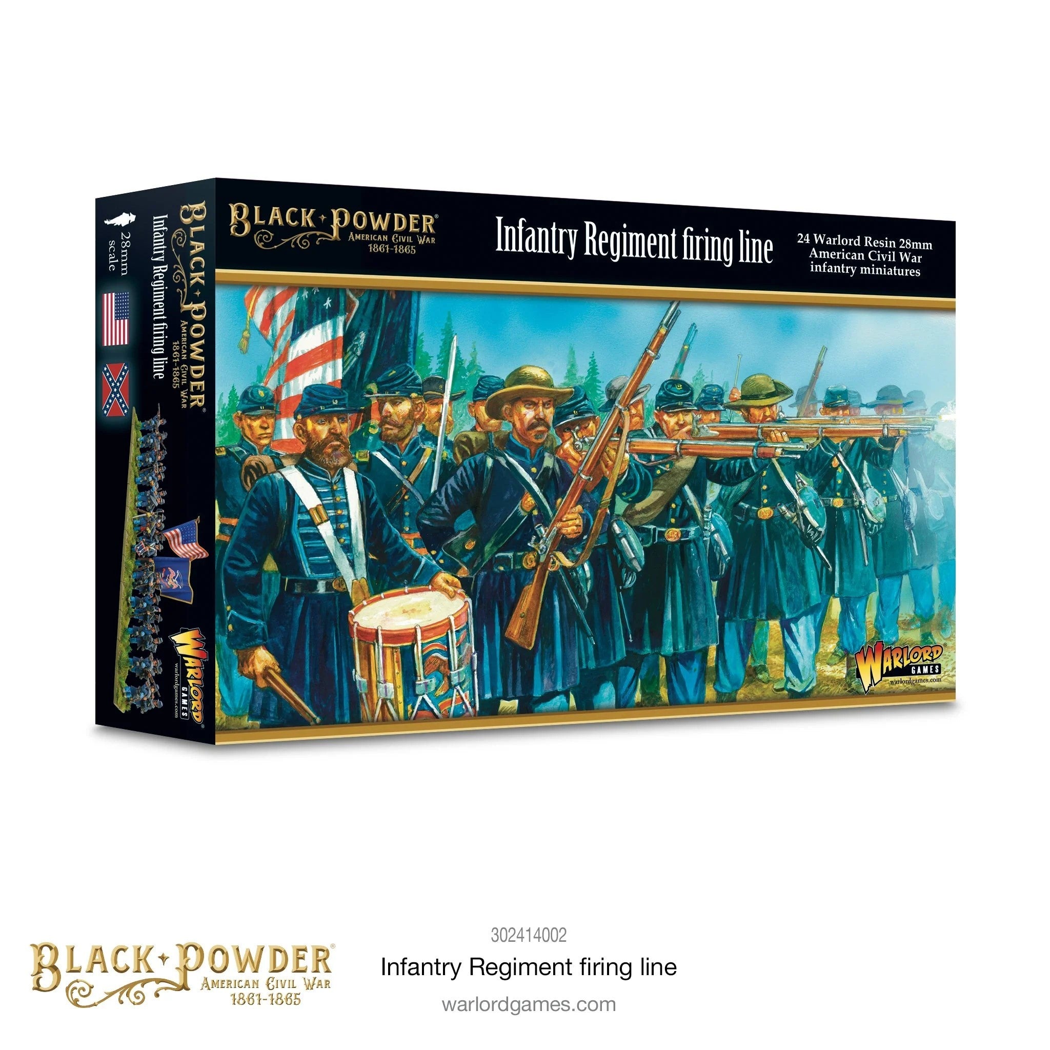 Black Powder: American Civil War: Infantry Regiment (Firing)