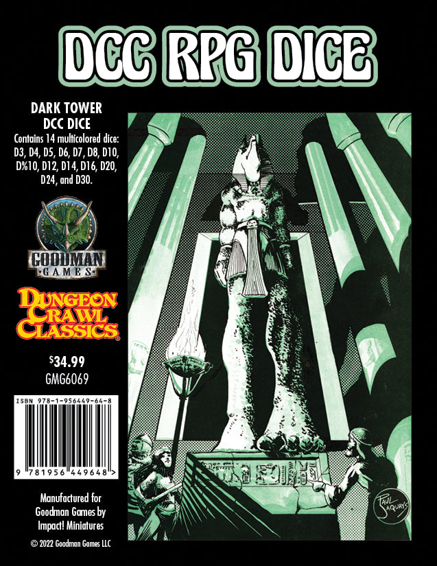 DCC Dice: Dark Tower Dice