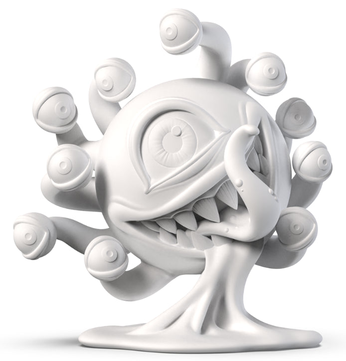 Dungeons & Dragons: Beholder 7in Resin Blank by Kidrobot