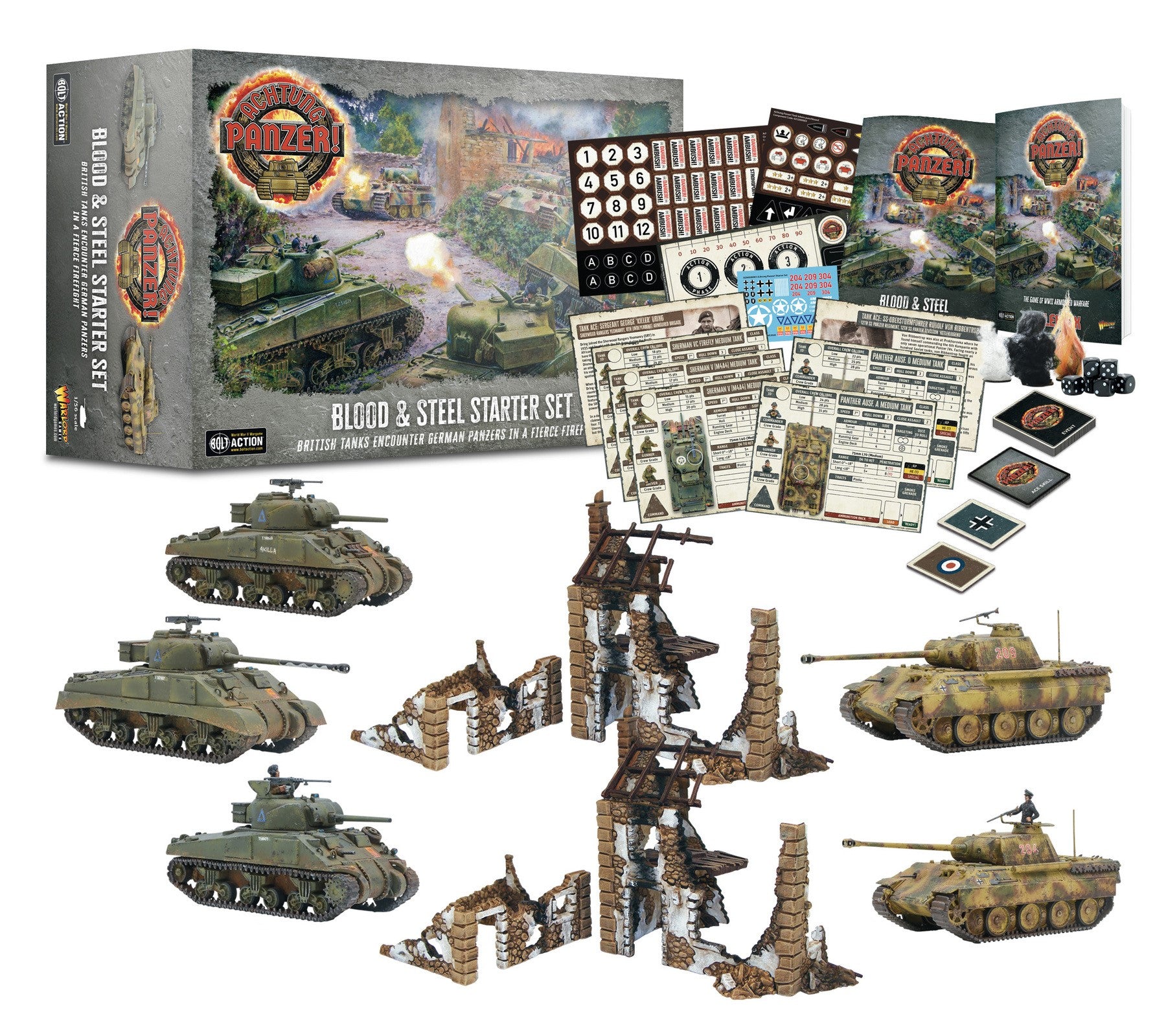 Achtung Panzer!: Blood & Steel Starter Game