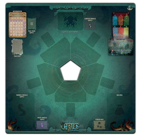 Tiny Epic Cthulhu: Game Mat