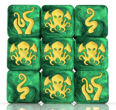 Tiny Epic Cthulhu: 9 Pack Extra Dice Set