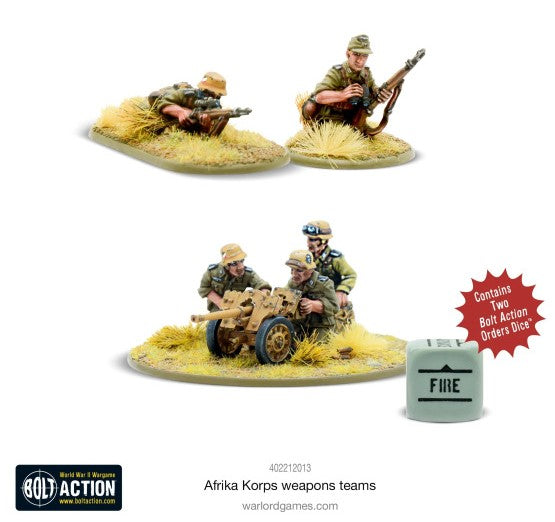 Bolt Action: Afrika Korps Weapons Teams