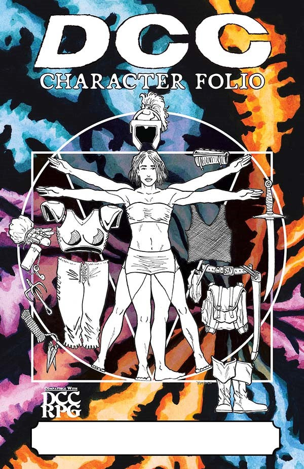 Dungeon Crawl Classics RPG: Digest Sized Character Folio