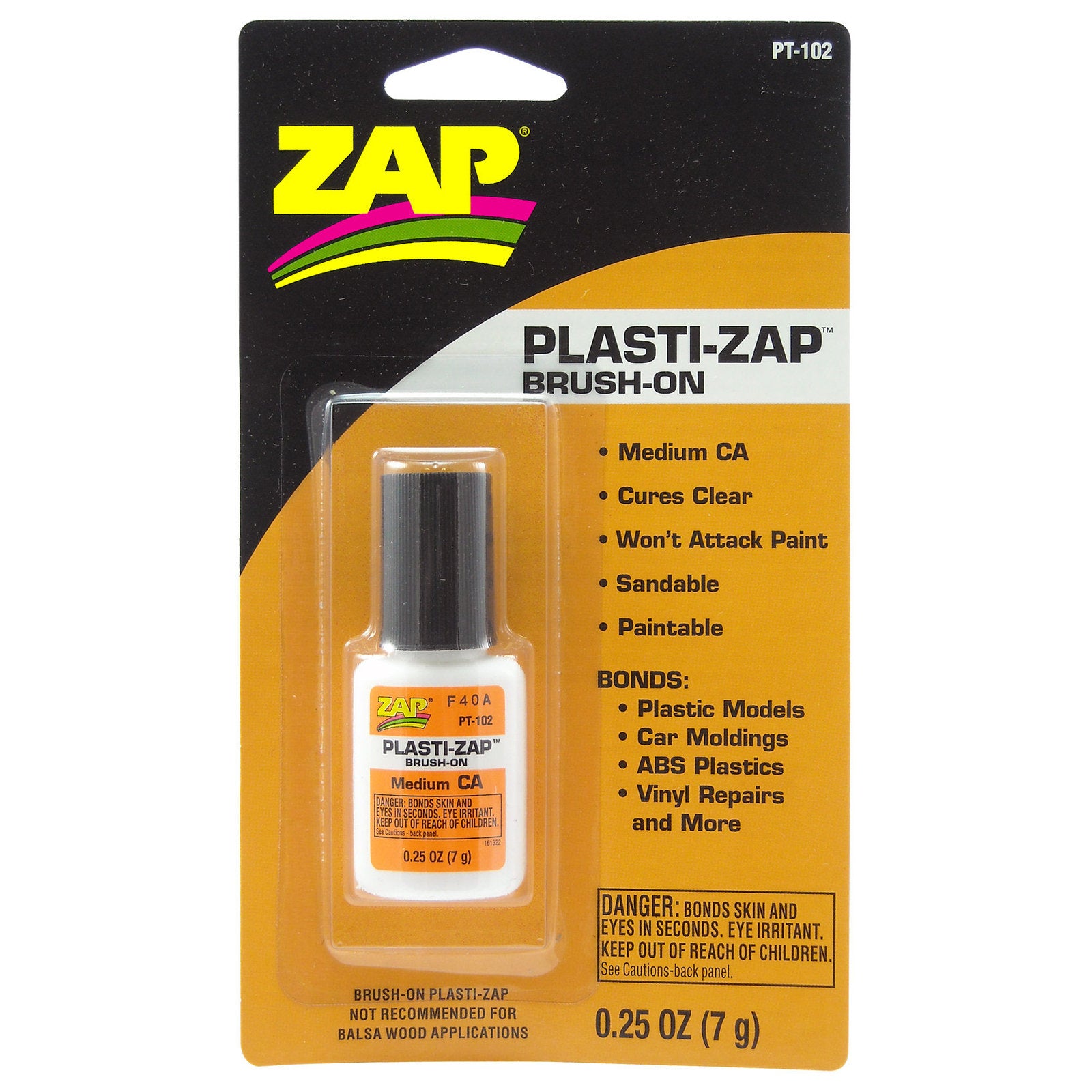 Plasti-Zap Brush-On (1/4 oz.)