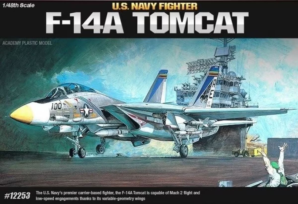 Academy Models 12253 F-14A Tomcat USN (was kit #1659)