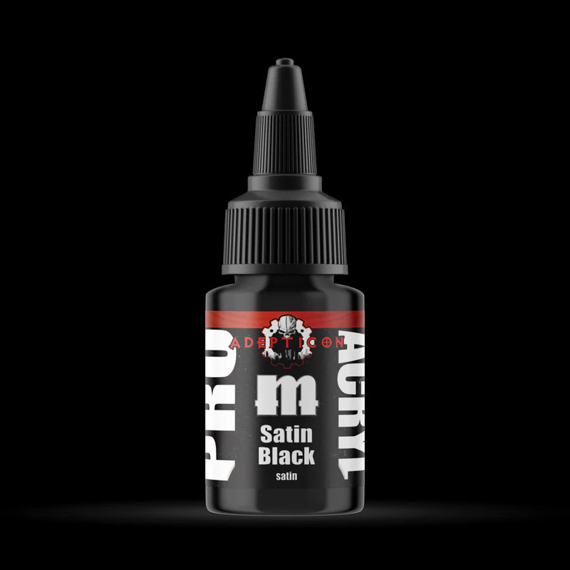 Pro Acryl: Adepticon Series - Satin Black (22ml)