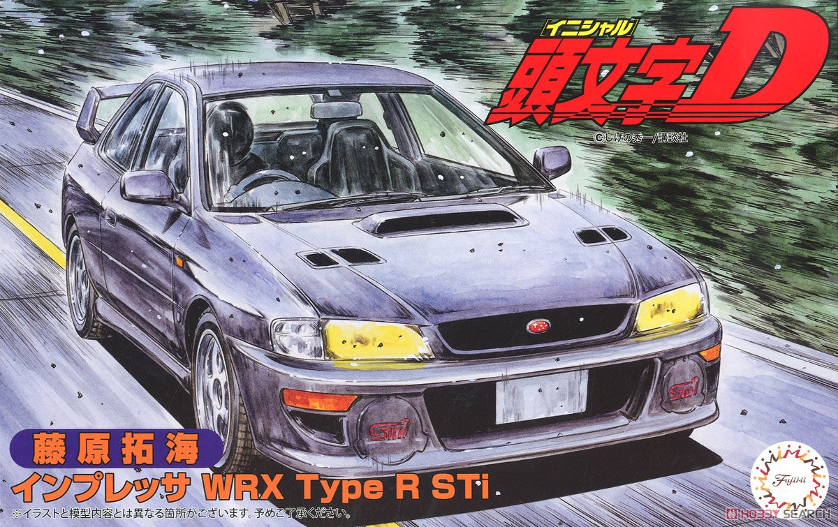 Fujimi 1/24 Initial D, WRX TypeR Sti Fujiwara Takumi