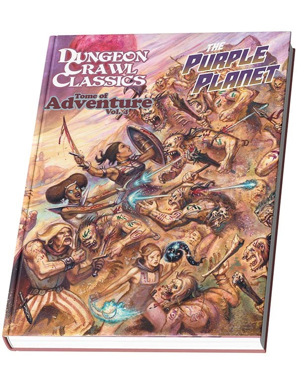 Dungeon Crawl Classics RPG: Tome of Adventure - Volume 4 The Purple Planet