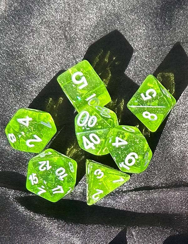 DCC Dice: Greenstone Shards