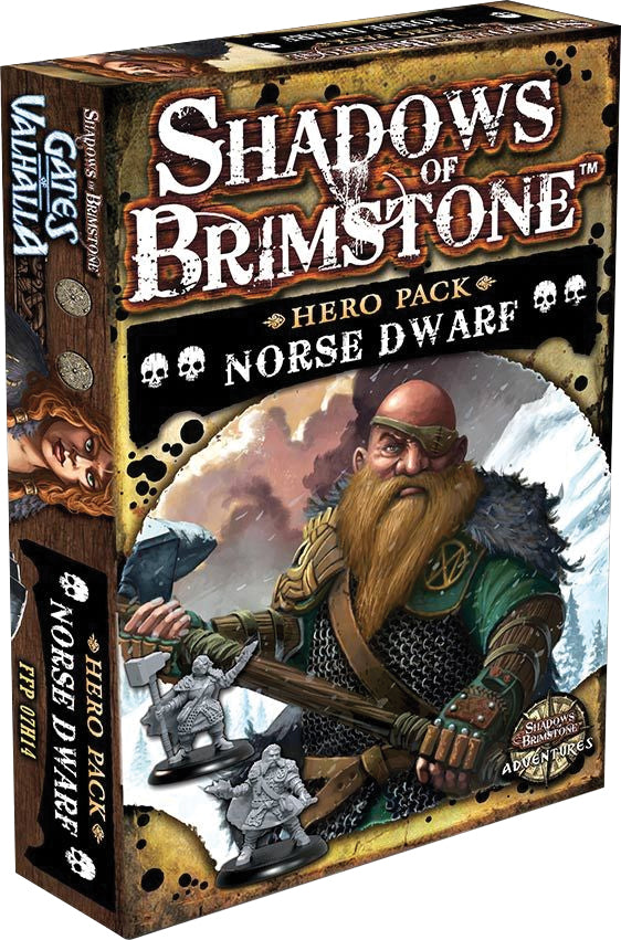 Shadows of Brimstone: Hero Pack - Norse Dwarf