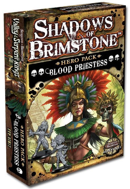 Shadows of Brimstone: Hero Pack - Aztec Blood Priestess
