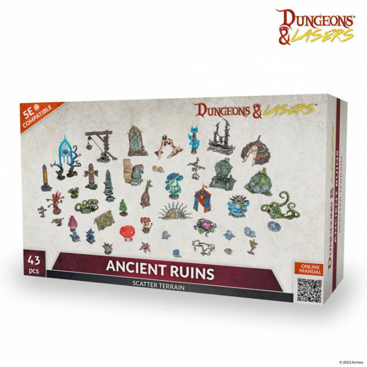 Dungeons & Lasers: Expansion Set - Ancient Ruins Scatter Terrain