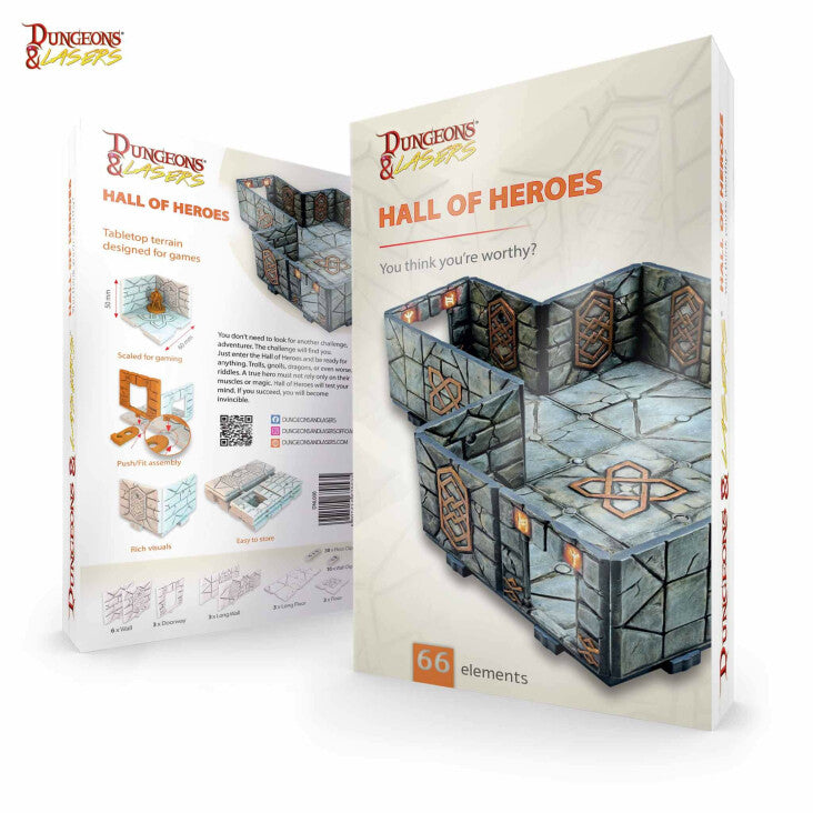 Dungeons & Lasers: Expansion Set - Hall of Heroes