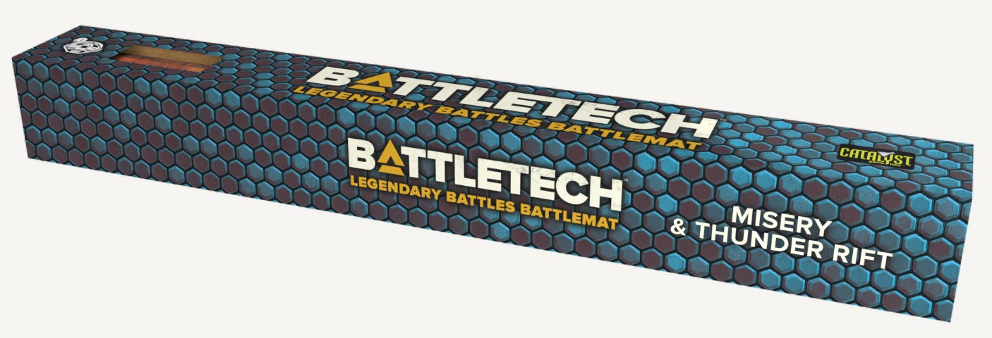 BattleTech: BattleMat - Legendary Battles - Thunder Rift / Misery