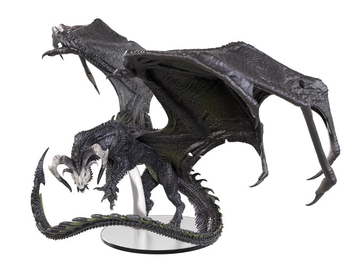 Dungeons & Dragons: Icons of the Realms - Adult Black Dragon [NEW]