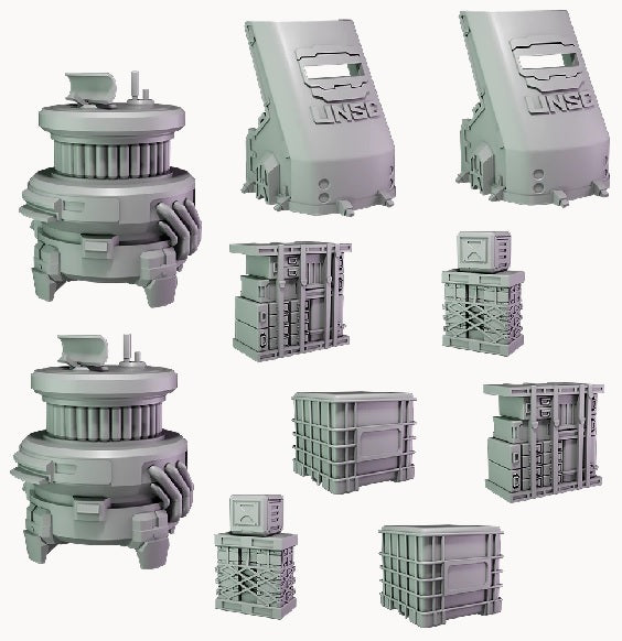Halo: Flashpoint - UNSC Scenery Set