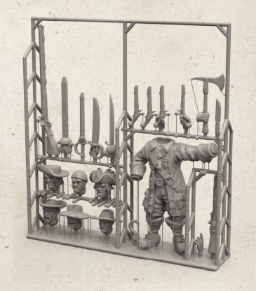 Port Royal: Customizable Male Character Sprue