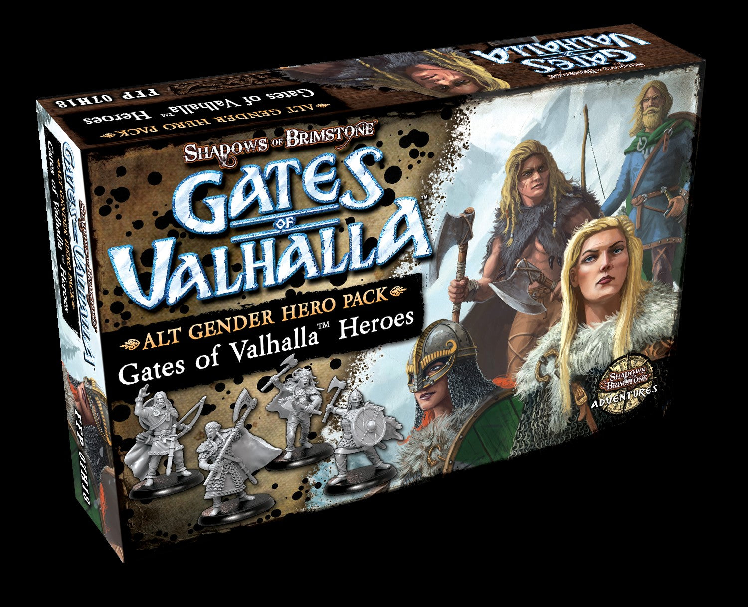 Shadows of Brimstone: Gates of Valhalla - Alternate Gender Hero Pack