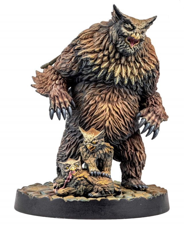 Dungeons & Lasers: Miniatures - Owlbear Family