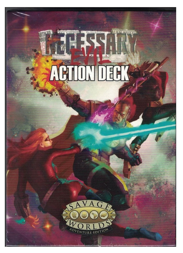 Necessary Evil RPG: Action Deck