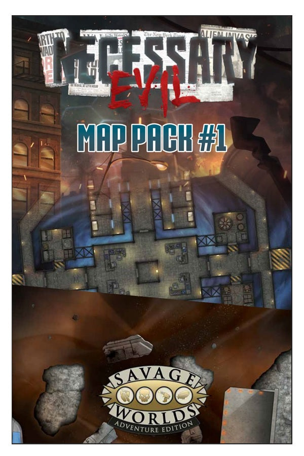 Necessary Evil RPG: Map Pack #1 - Cosmic Battlegrounds