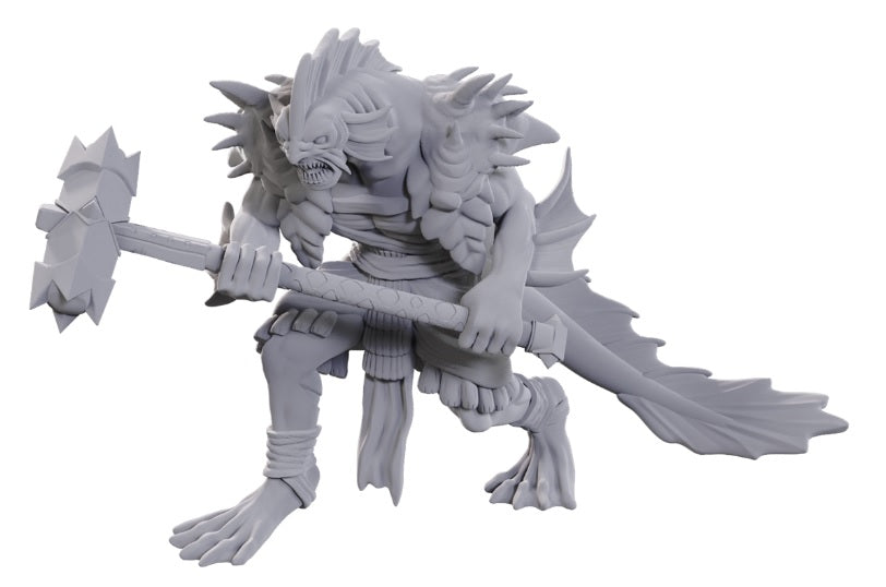 Dungeons & Dragons: Nolzur's Marvelous Unpainted Miniatures - W25 Sahuagin Coral Smasher