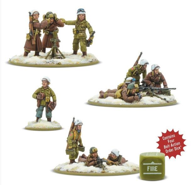 Bolt Action: US Airborne (Winter) Heavy Weapon Platoon