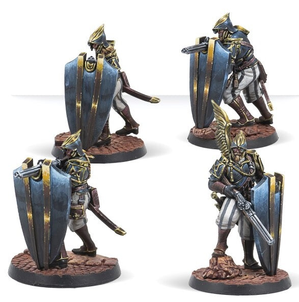 Warcrow: Hegemony - Black Legion Arquebusiers