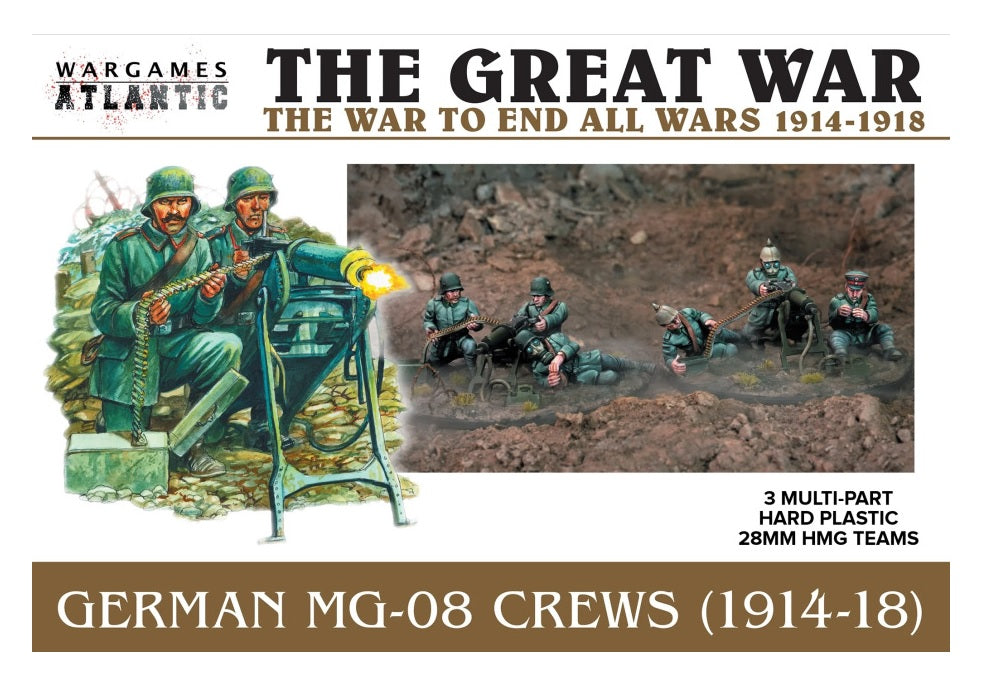 The Great War: German MG-08 Crews
