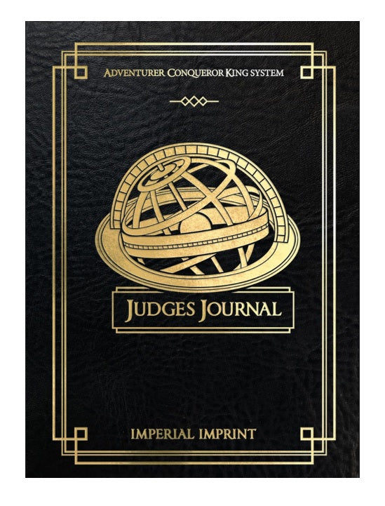 Adventurer Conqueror King System II Revised: Judges Journal (ACKS II)